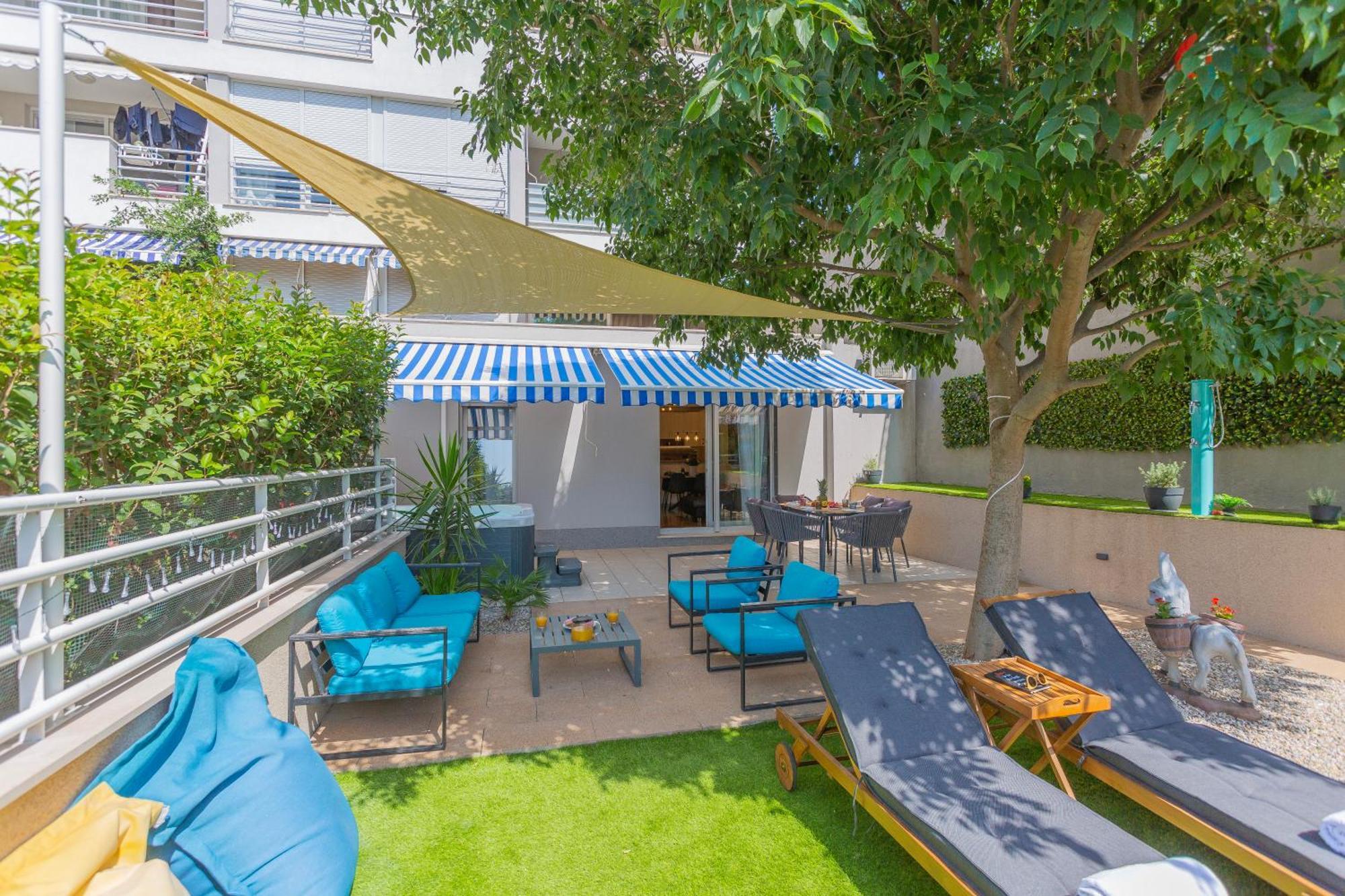 New Delux Green Garden Apartment With Hotube **** スプリト エクステリア 写真